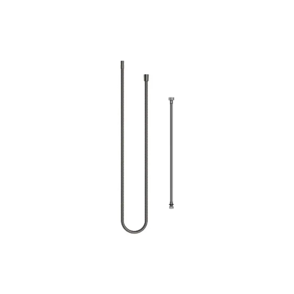 DORNBRACHT Metall-Brauseschlauch , 2-teilig SERIENNEUTRAL 28323970 1/2'' x 3/8'' x 2250 mm Dark Platinum gebürstet, 28323970-99 Galeriebild 1